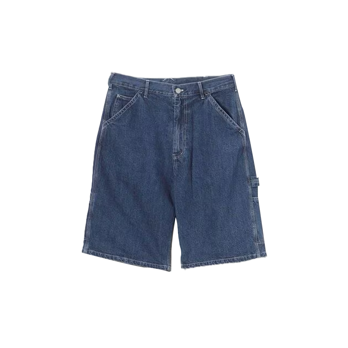 KM5BPADCG18BL California General Store × Smith's American Denim Baggy Short Royal - 25SS