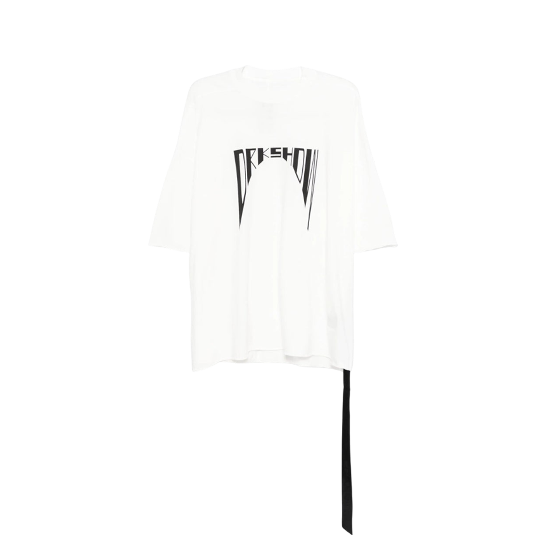 릭 오웬스 다크쉐도우 타미 티셔츠 밀크 블랙(Rick Owens Drkshdw Tommy T-Shirt Milk Black)