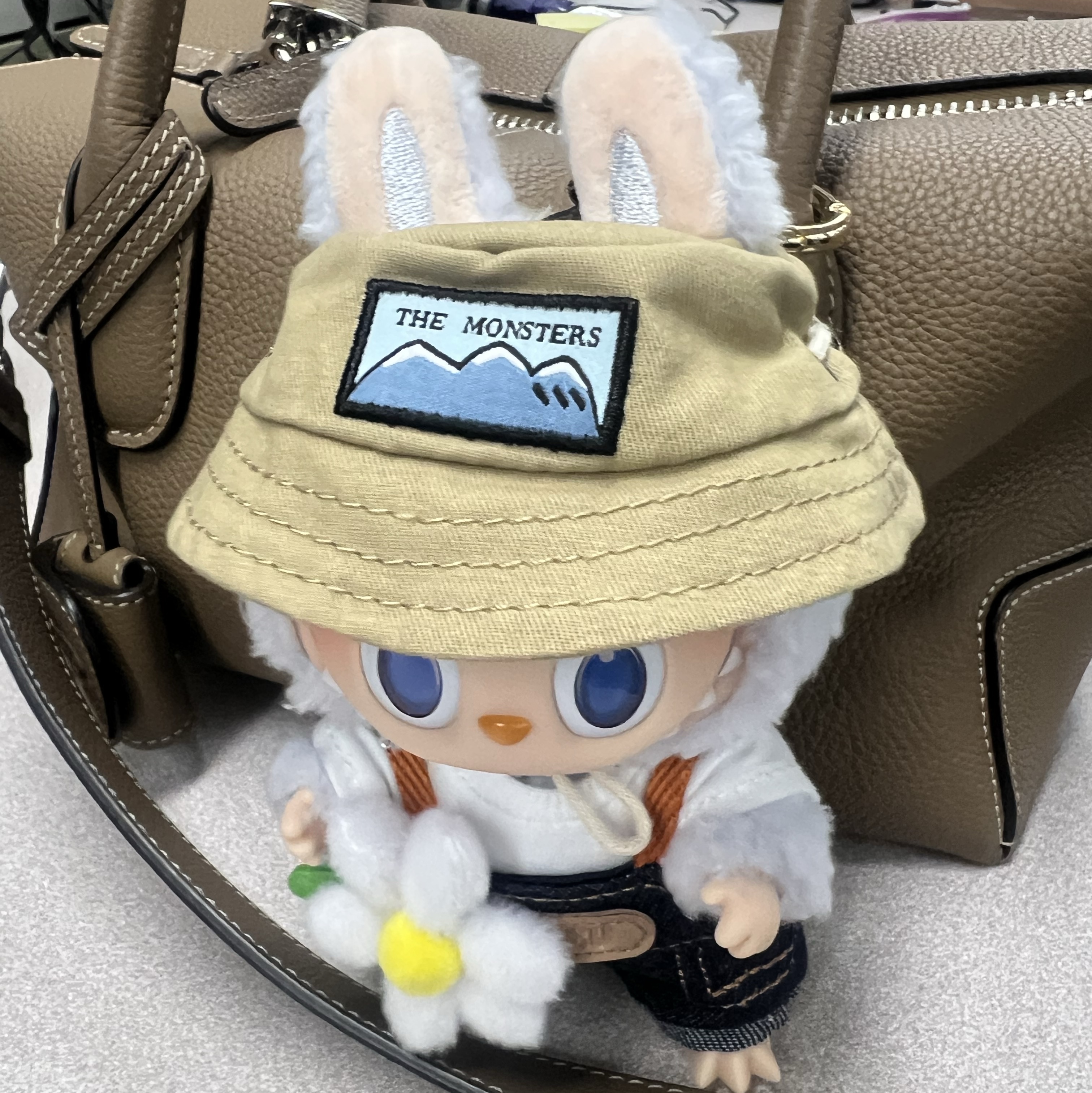 Pop Mart Fall In Wild Labubu Series Toy Keyring 착용 스타일