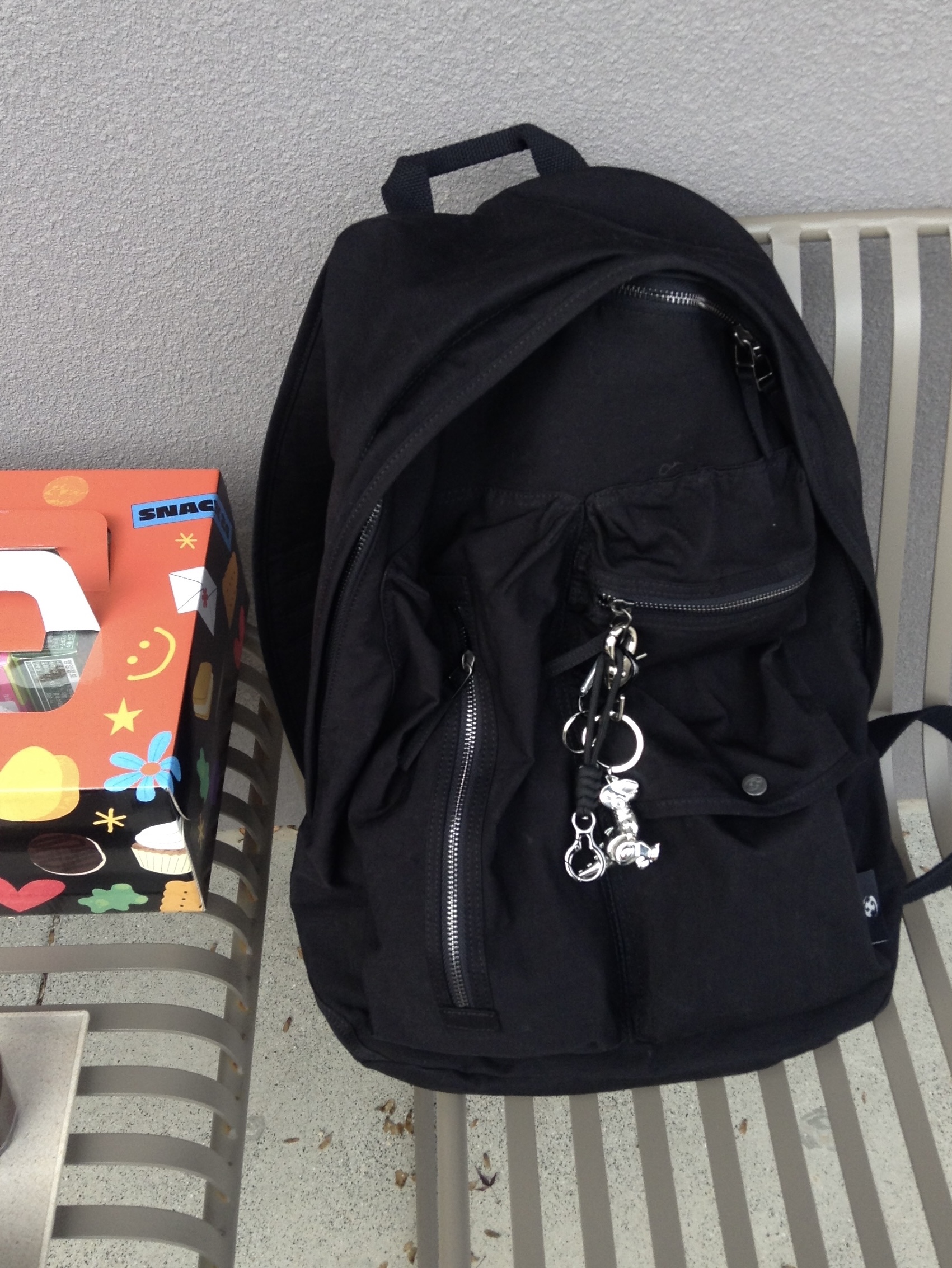 Maison Mihara Yasuhiro Peterson OG Sole Canvas Low Sneakers Black, Sansan Gear Multi Pocket Backpack Black 착용 스타일 - 5