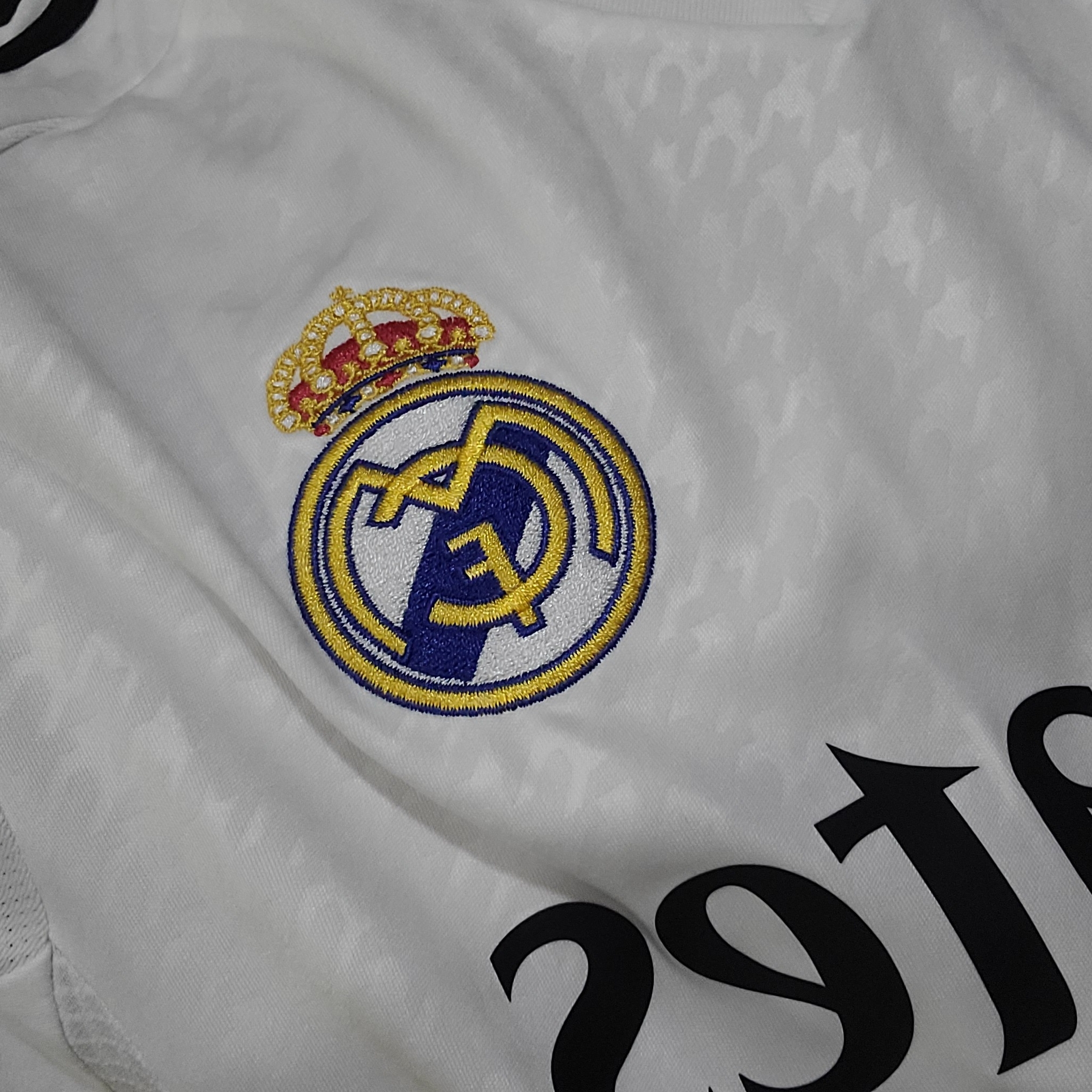 Adidas Real Madrid 2024/25 Home Jersey White - KR Sizing (Non Marking Ver.) 착용 스타일