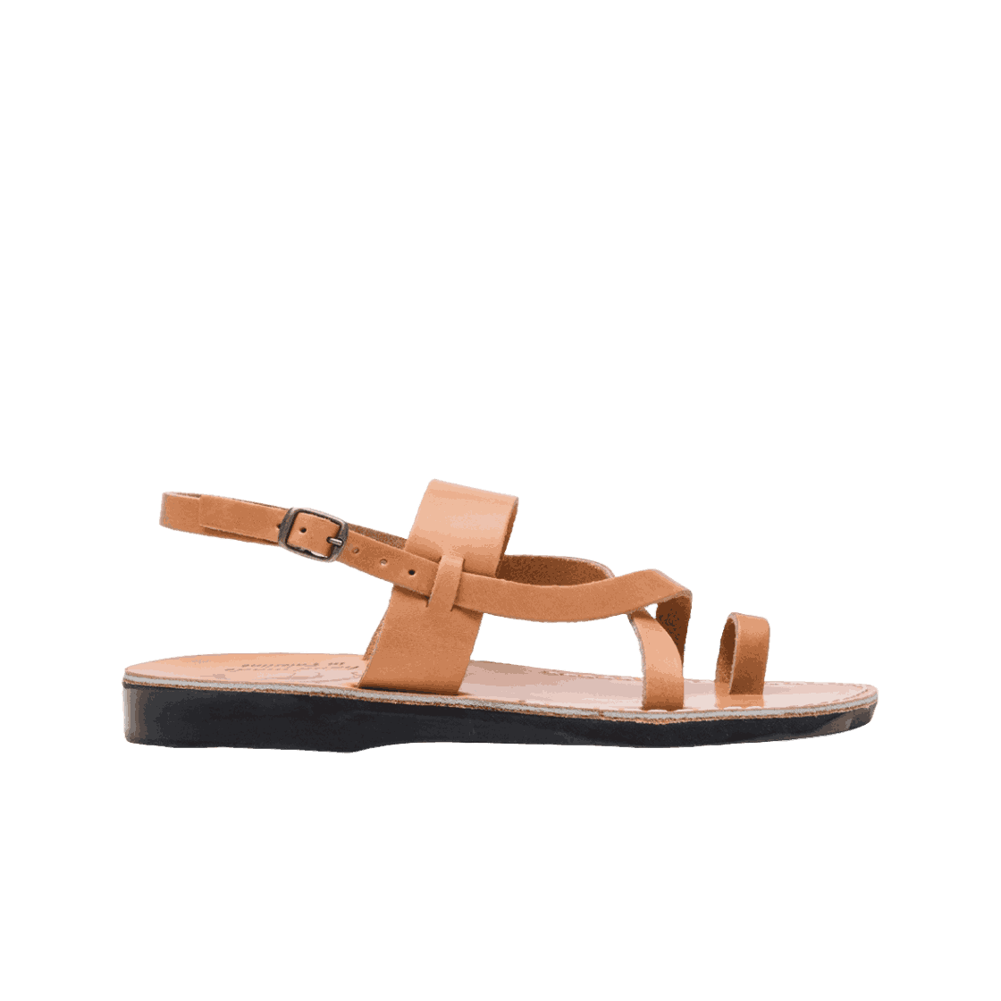 예루살렘 샌들 519 토 로프 스트랩 베다니 샌들 탄