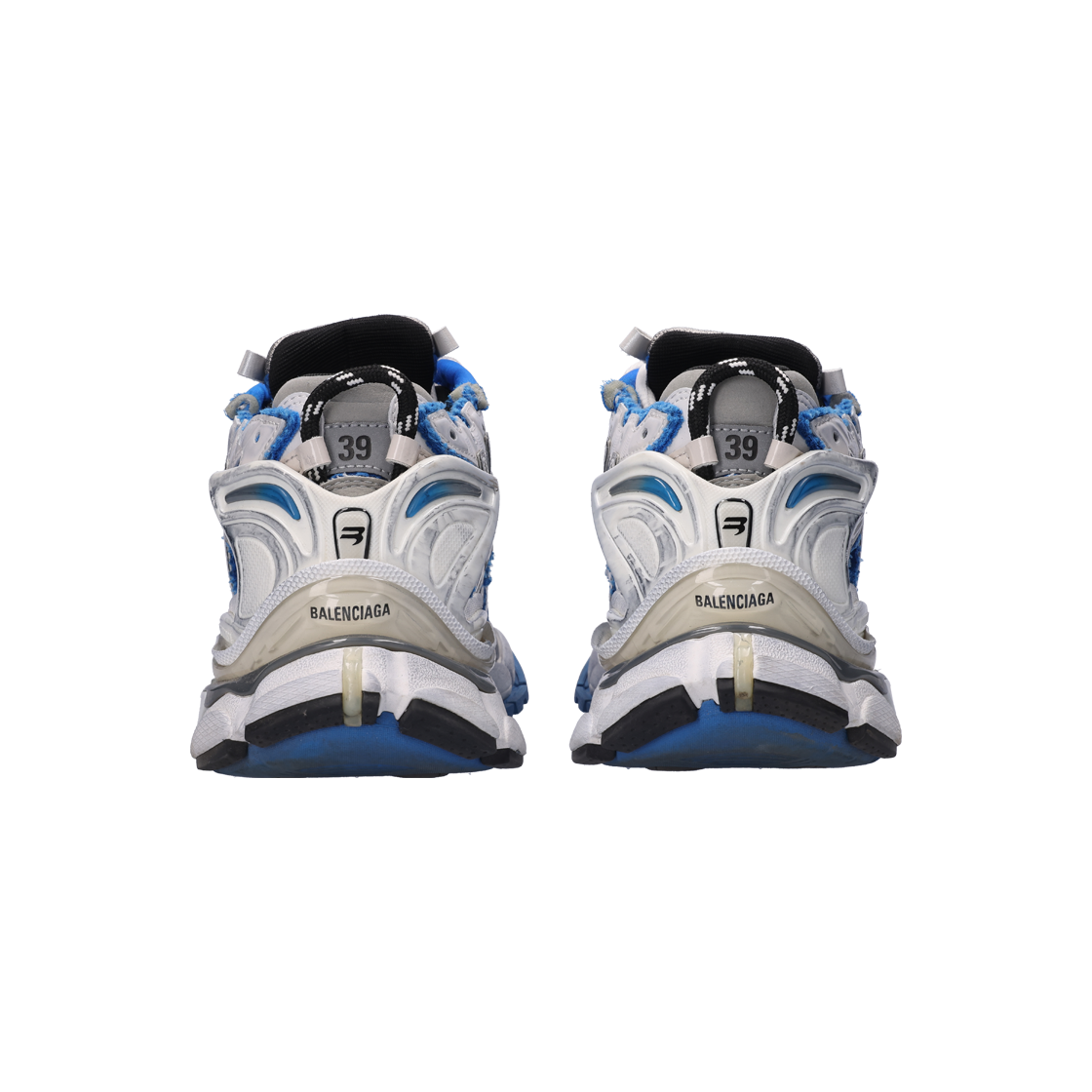 ITOBK7RVLQVB Balenciaga Runner Sneakers Blue White 39 - #3