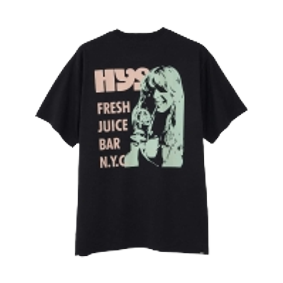 히스테릭 글래머 프레쉬 쥬스 바 티셔츠 블랙(Hysteric Glamour Fresh Juice Bar T-Shirt Black) - 2