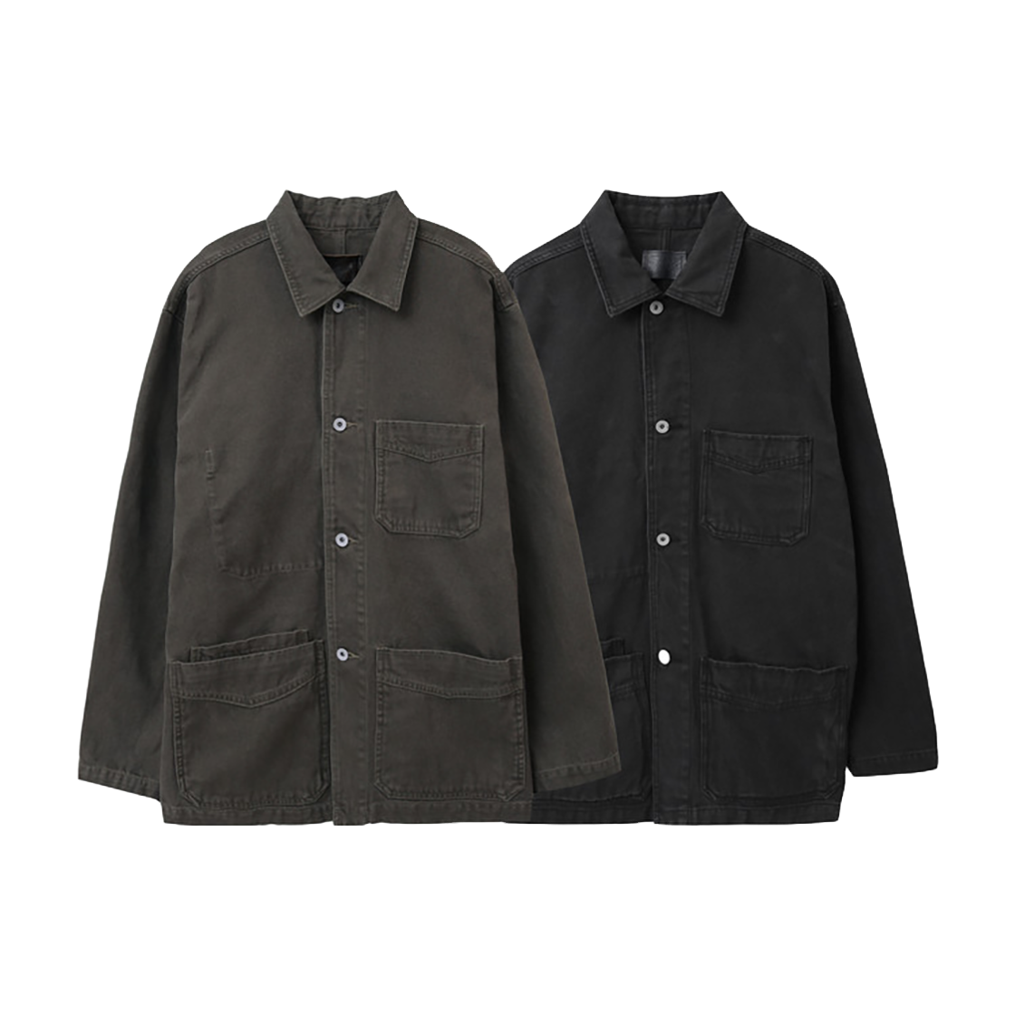 PN 2p PN23 Olive The Guys Polite Notice Pn23-Chore Jacket Olive - #3