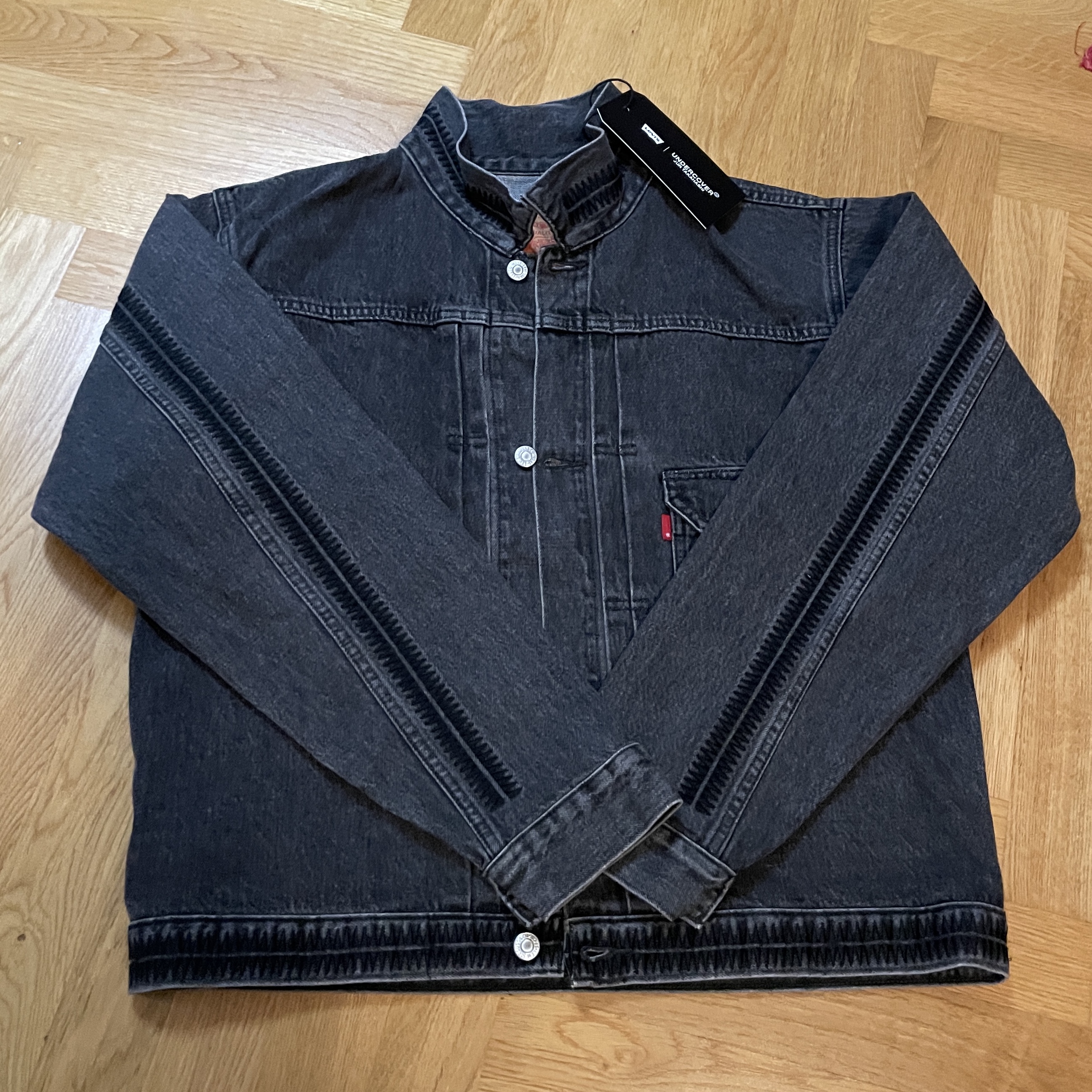 Levi’s x Undercover UC1E9202 Jacket Gray 착용 스타일