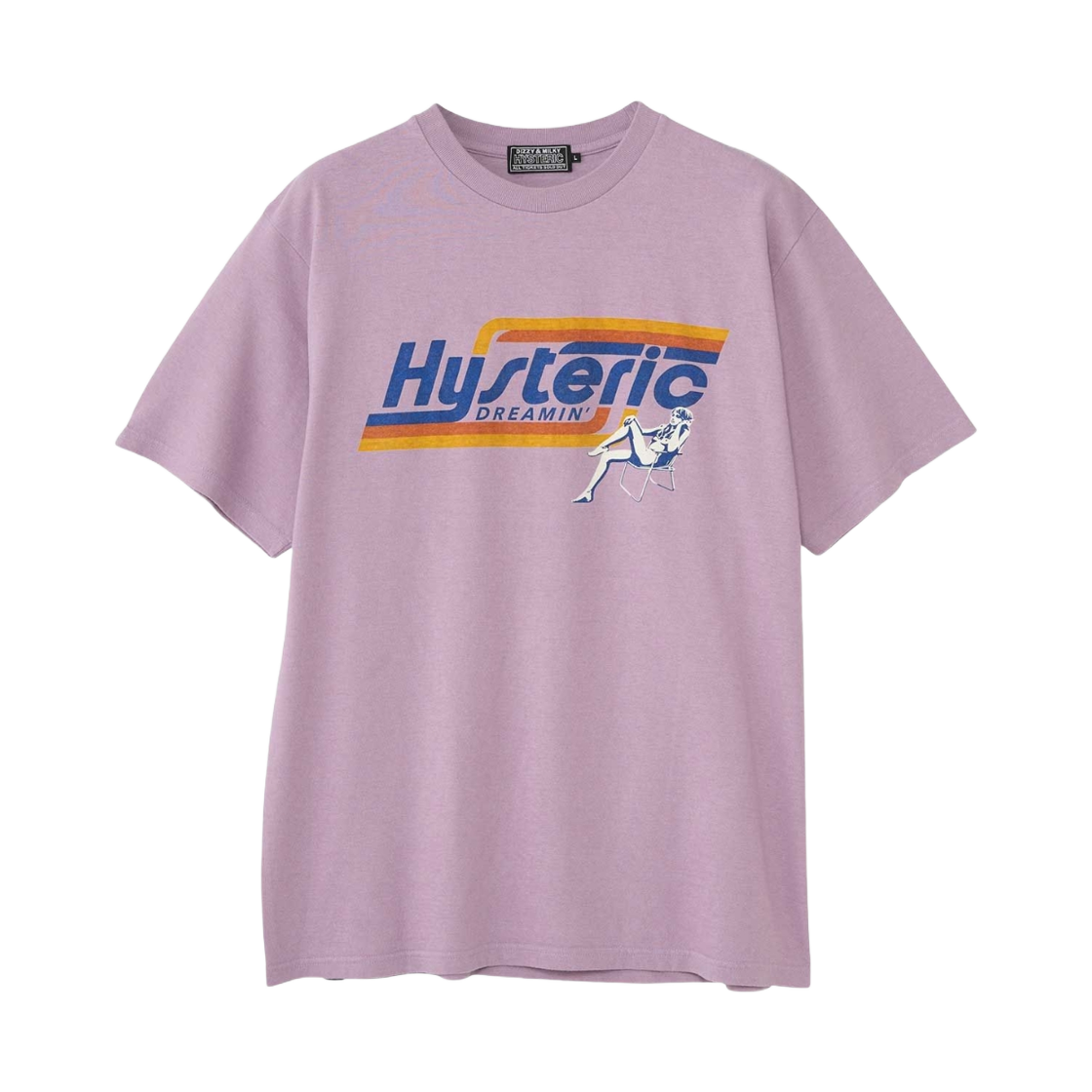 히스테릭 글래머 히스테릭 드리민 티셔츠 퍼플(Hysteric Glamour Hysteric Dreamin T-Shirt Purple) - 1