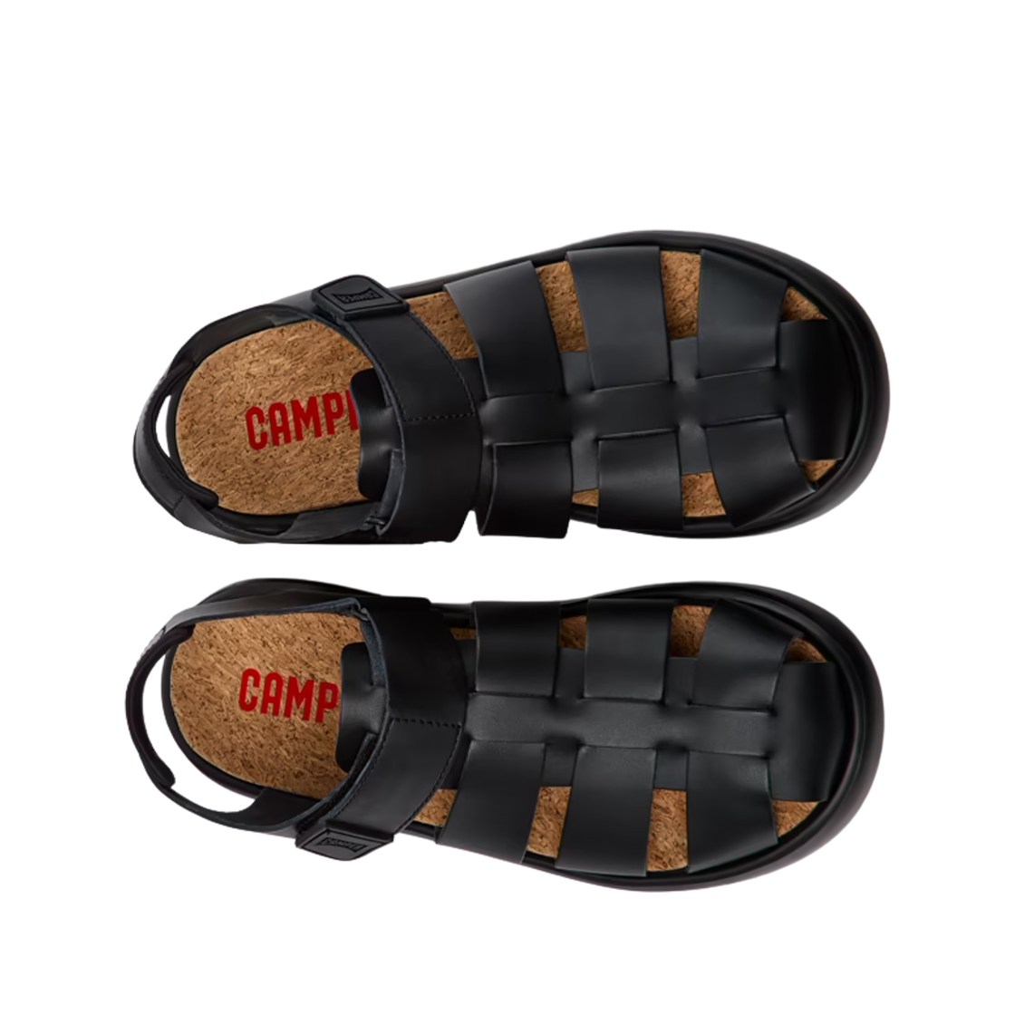 캠퍼 펠로타스 플로타 레더 샌들 블랙(Camper Pelotas Flota Leather Sandal Black) - 2