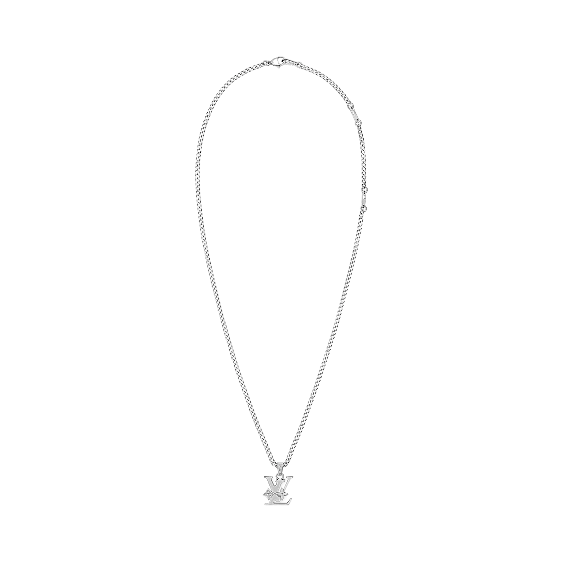 루이비통 모노그램 로우 펜던트 실버(Louis Vuitton Monogram Row Pendant Silver)