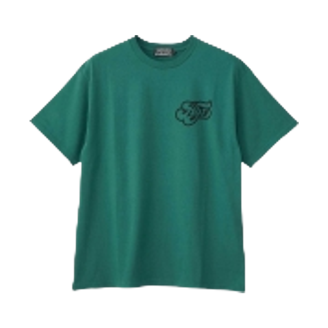 히스테릭 글래머 우먼 바나나 티셔츠 그린(Hysteric Glamour Woman Banana T-Shirt Green) - 1