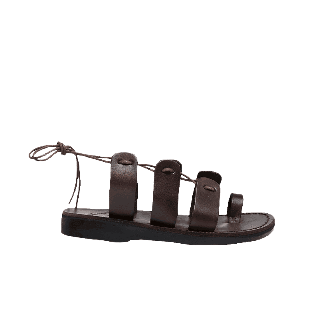 예루살렘 샌들 520 토 로푸 스트랩 데보라 레이스업 샌들 블라운