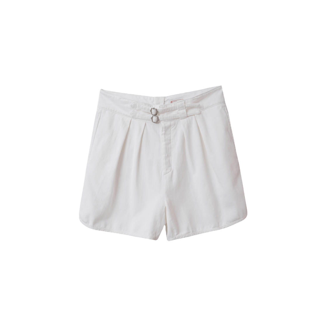 PN 2p ds white The Guys Polite Notice Gurkha Shorts(Feat. Dolphin Shorts) Off White - 대표 이미지 #1