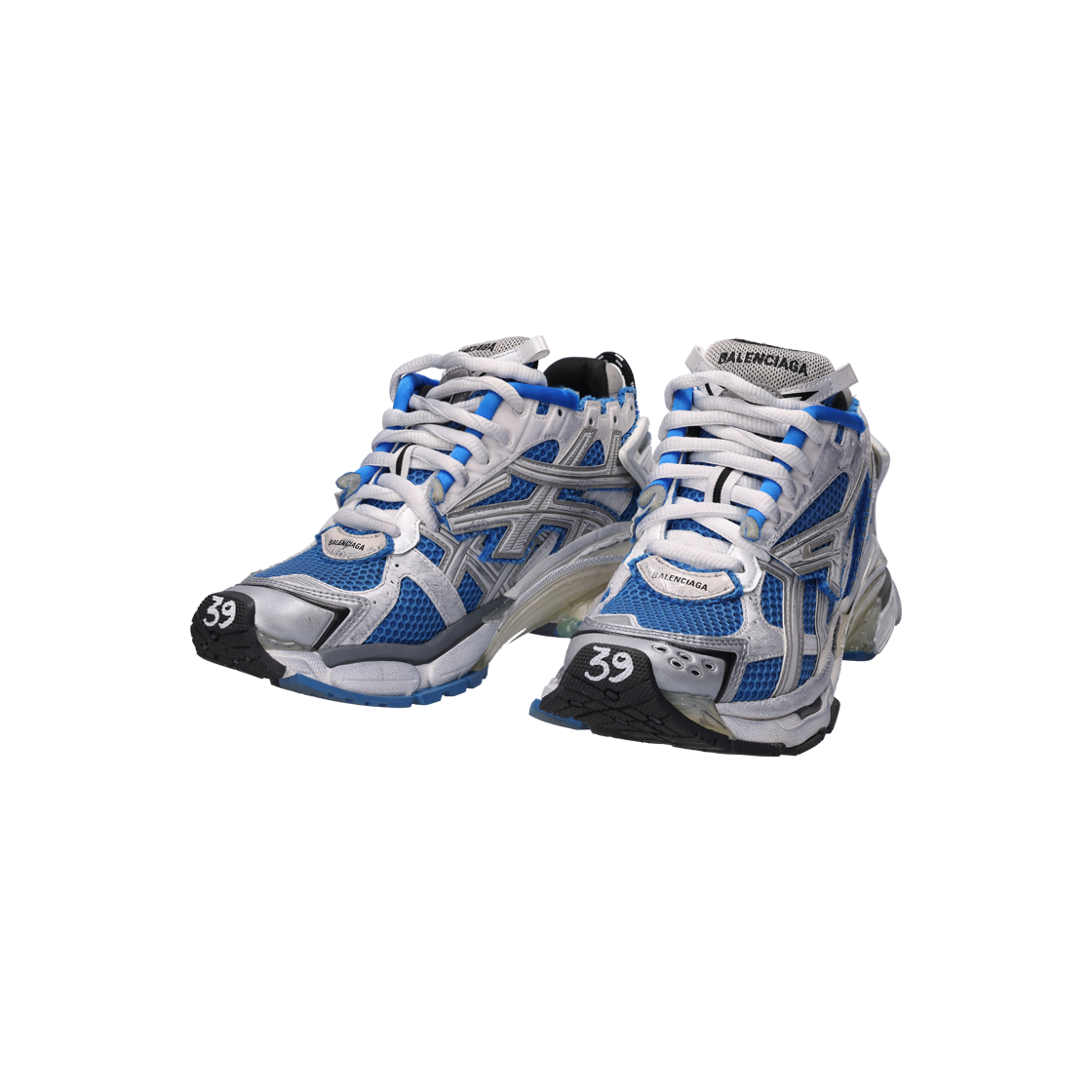 ITOBK7RVLQVB Balenciaga Runner Sneakers Blue White 39 - #6