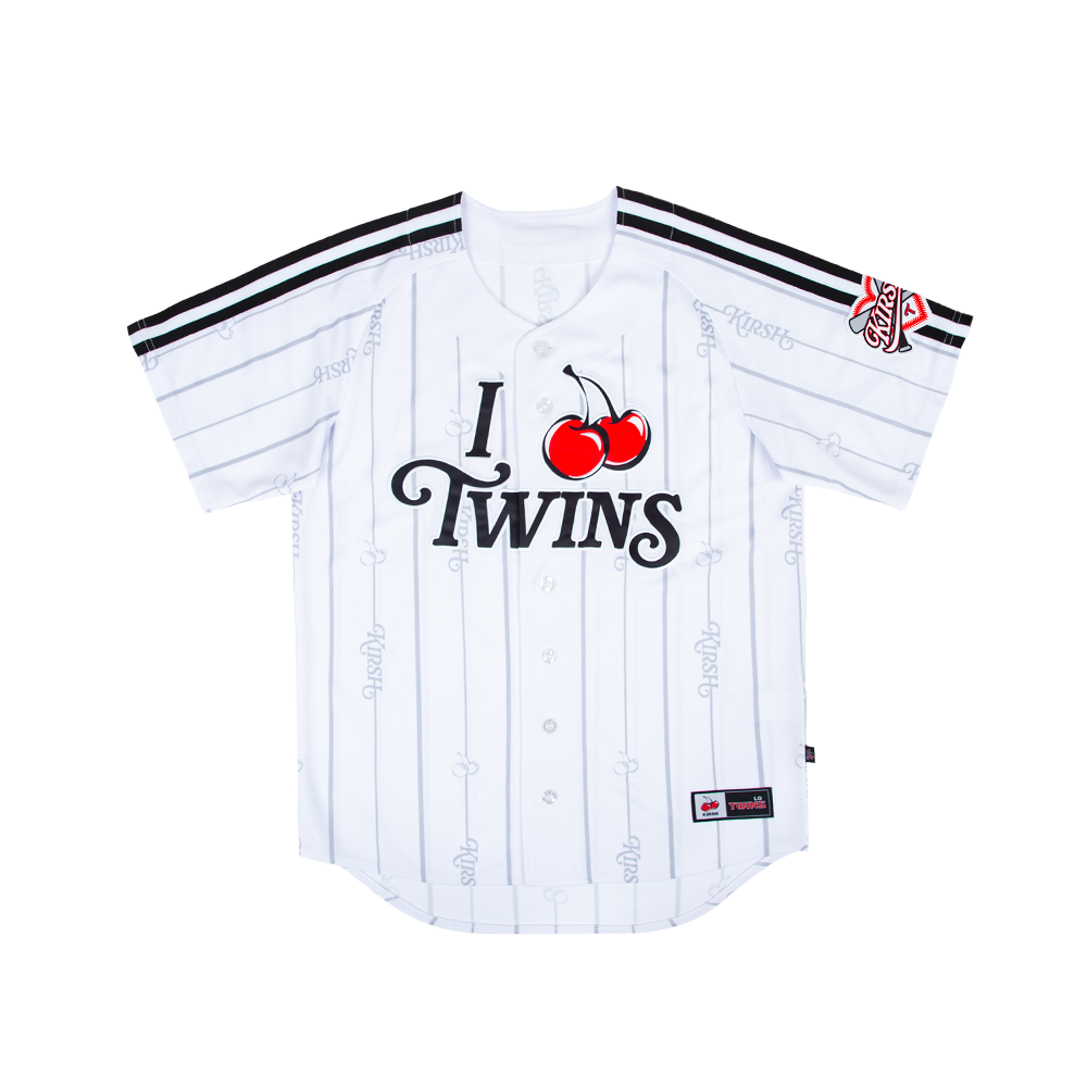 LG트윈스X키르시 I♥TWINS 유니폼 화이트