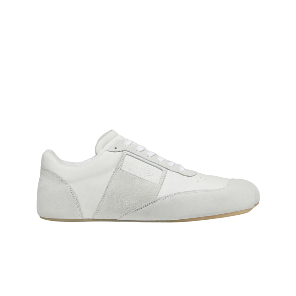 S66WS0106P6435T1003 (W) MM6 Maison Margiela Anatomic Sneakers White
