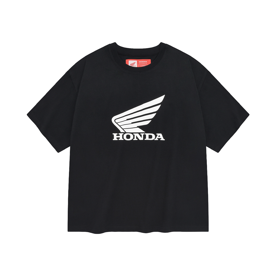 혼다 오리지널 윙 로고 티셔츠 블랙