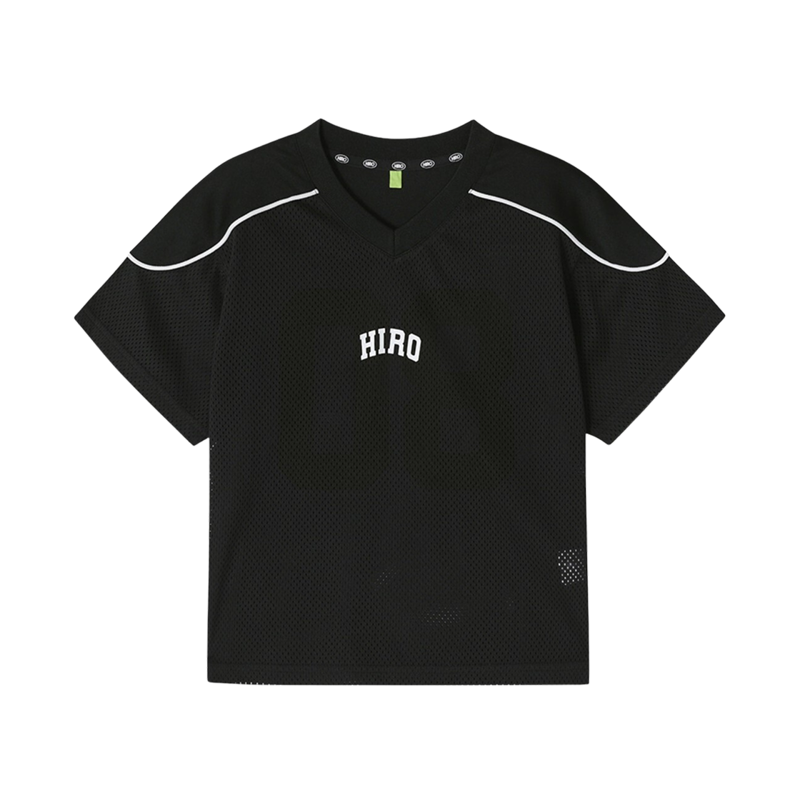 (키즈) 히로 풋볼 스포츠 저지 블랙((Kids) Hiro Football Sports Jersey Black)