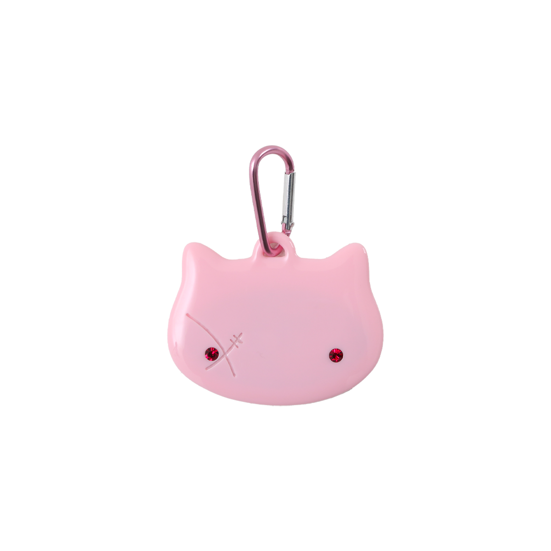 ＊韓国＊［NAVIVERSE］Cat Mirror keyring 3color 나비버스 캣 미러 키링_핑크 | NAVIVERSE | KREAM