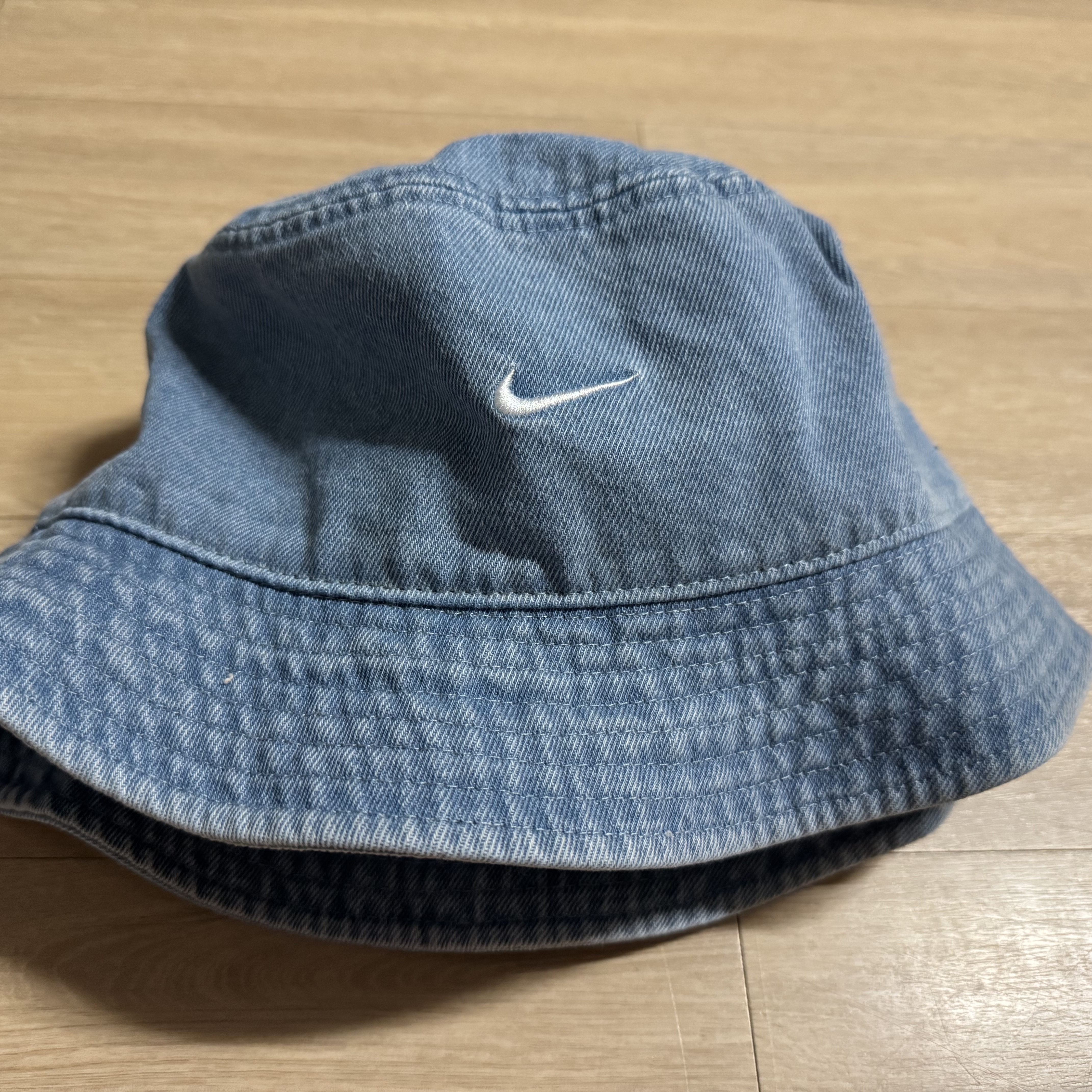 Nike Apex Denim Bucket Hat Aegean Storm Thunder Blue 착용 스타일