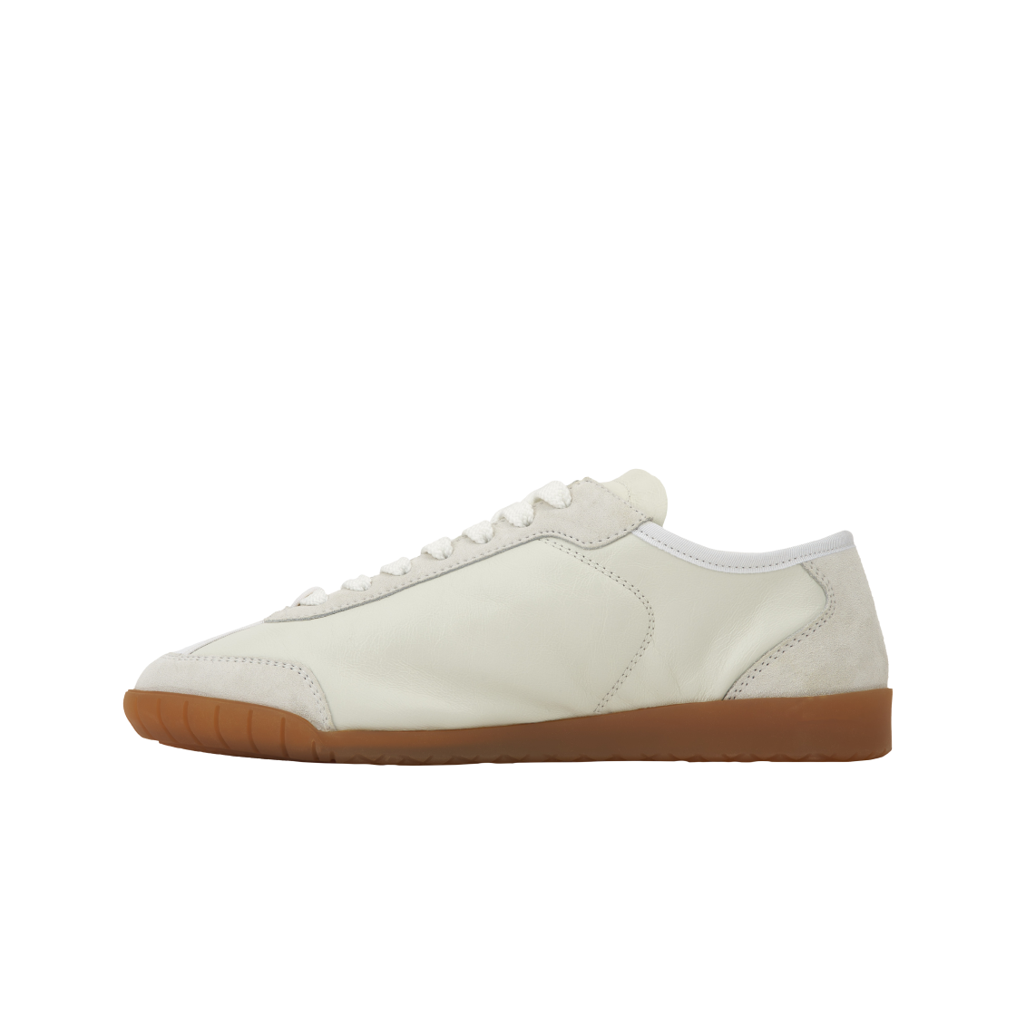 (W) 샤넬 스니커즈 카프스킨 벨벳 카프스킨 & 화이트((W) Chanel Sneakers Calfskin Velvet Calfskin & White) - 3