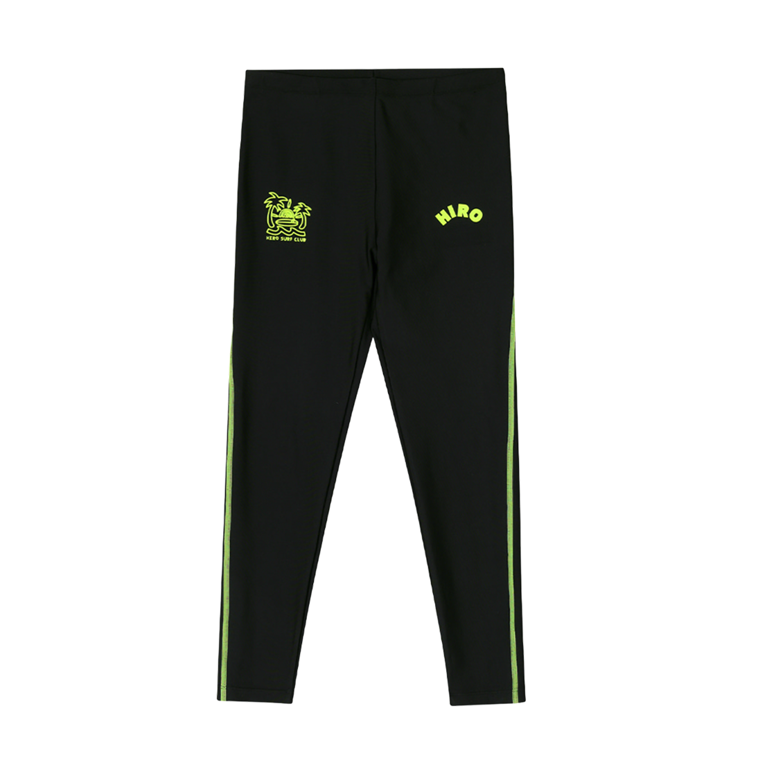 (키즈) 히로 로고 스윔 팬츠 블랙((Kids) Hiro Logo Swim Pants Black) - 1