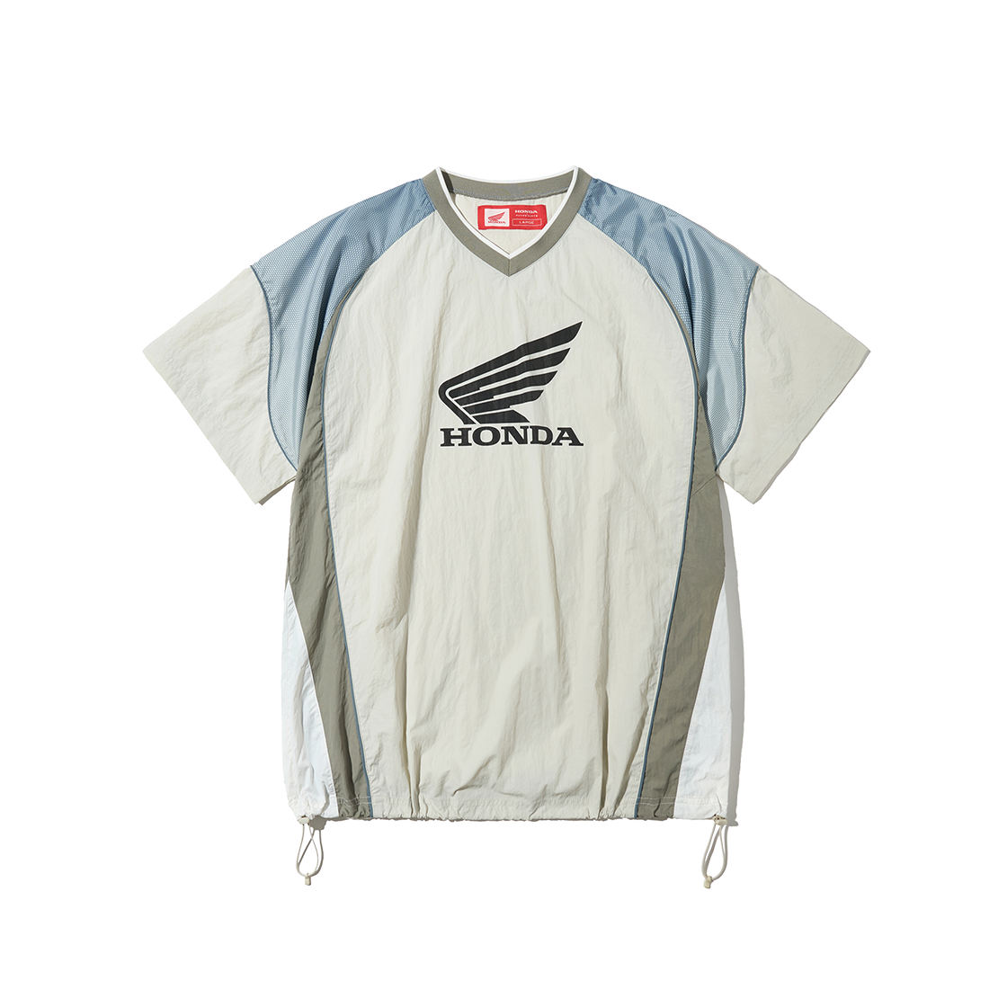 혼다 스피드 트랙 나일론 티셔츠 베이지(Honda Speed Track Nylon T-Shirt Beige)