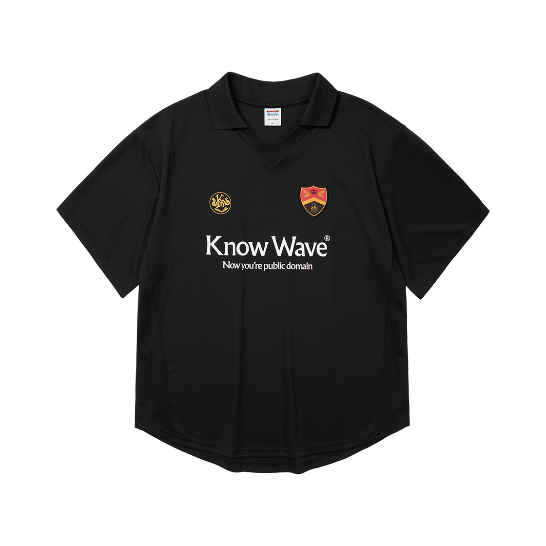 KNT25007BLK Knowwave Jersey Tee Black