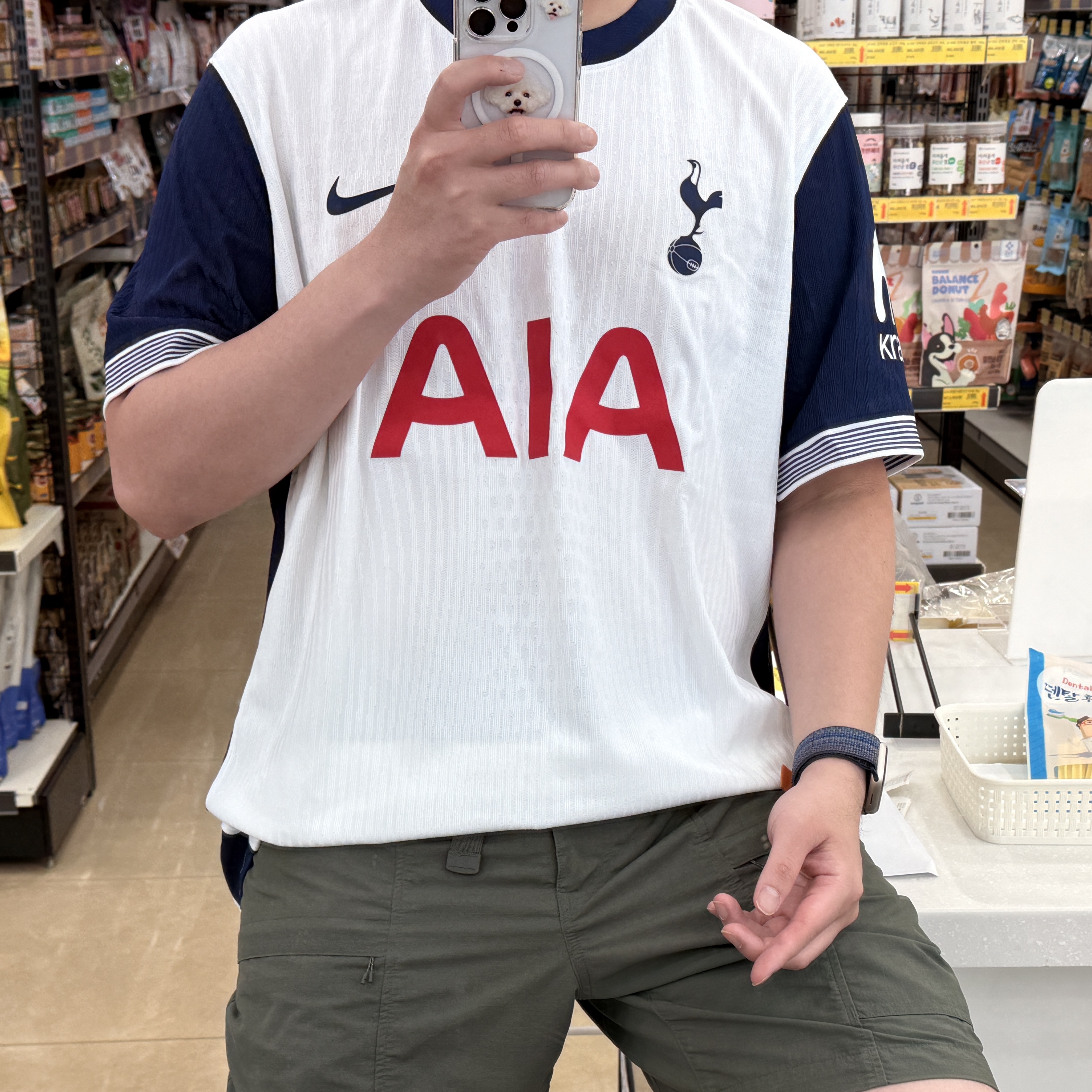 Nike Tottenham Hotspur 2024/25 Dri-Fit ADV Match Home Authentic Jersey White (Non Marking Ver.) 착용 스타일