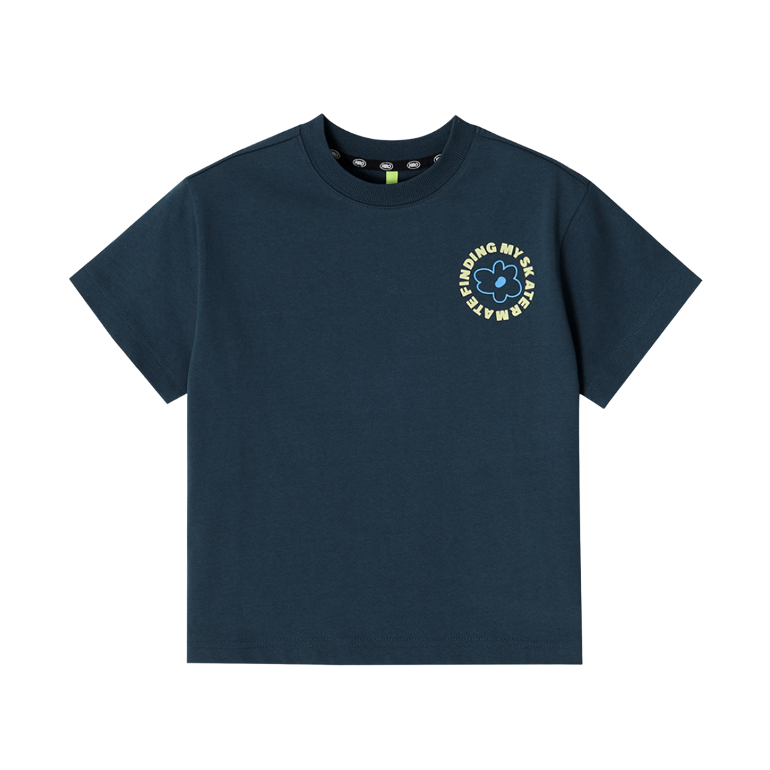 (키즈) 히로 파인딩 티셔츠 네이비((Kids) Hiro Finding T-Shirt Navy)