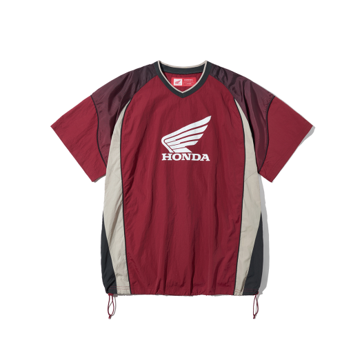 HFM1SS399SRD Honda Speed Track Nylon T-Shirt Red