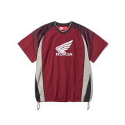 Honda Speed Track Nylon T-Shirt Red