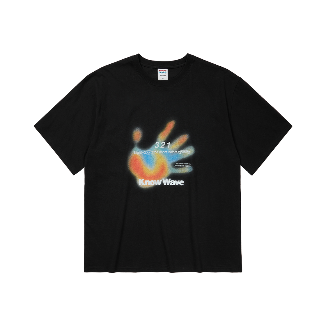 KN25T002BLK Knowwave Palm Heat Tee Black
