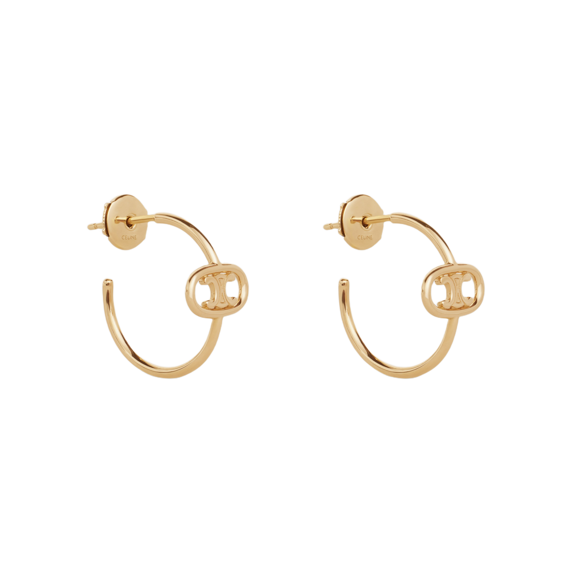셀린느 마이옹 트리옹프 훕스 옐로우 골드 옐로우 골드(Celine Maillon Triomphe Hoops in Yellow Gold Yellow Gold) - 2