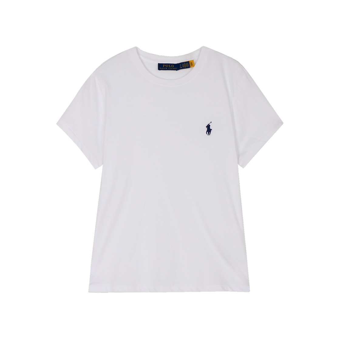 폴로 랄프 로렌 우먼 코튼 저지 크루넥 티 화이트 - 25FW([10%적립] Polo Ralph Lauren Women Cotton Jersey Crewneck Tee White - 25FW)