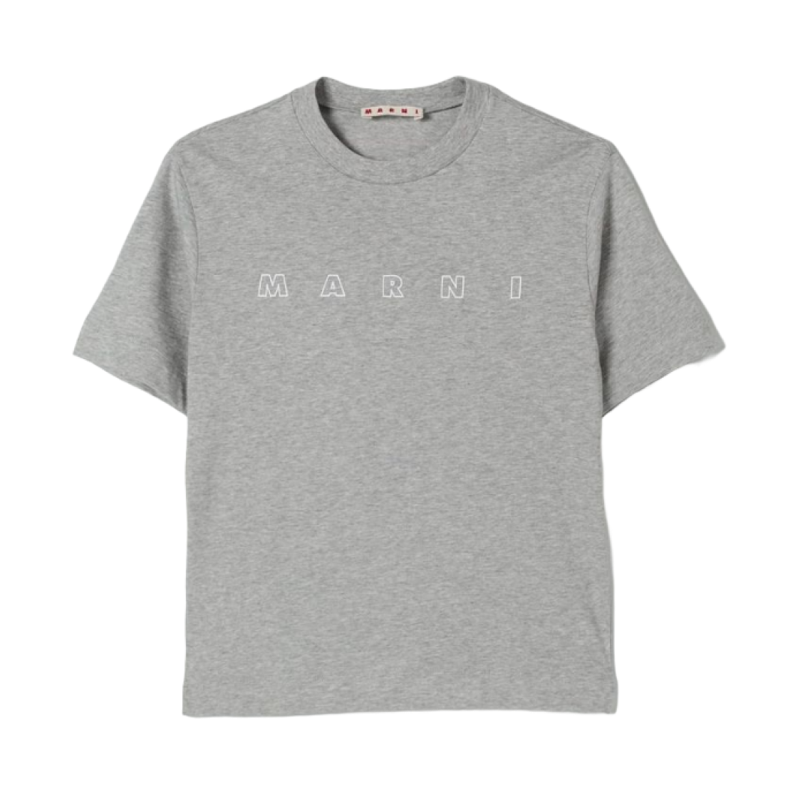 M01466-M00RF-0M903 (Kids) Marni Logo T-Shirt Grey