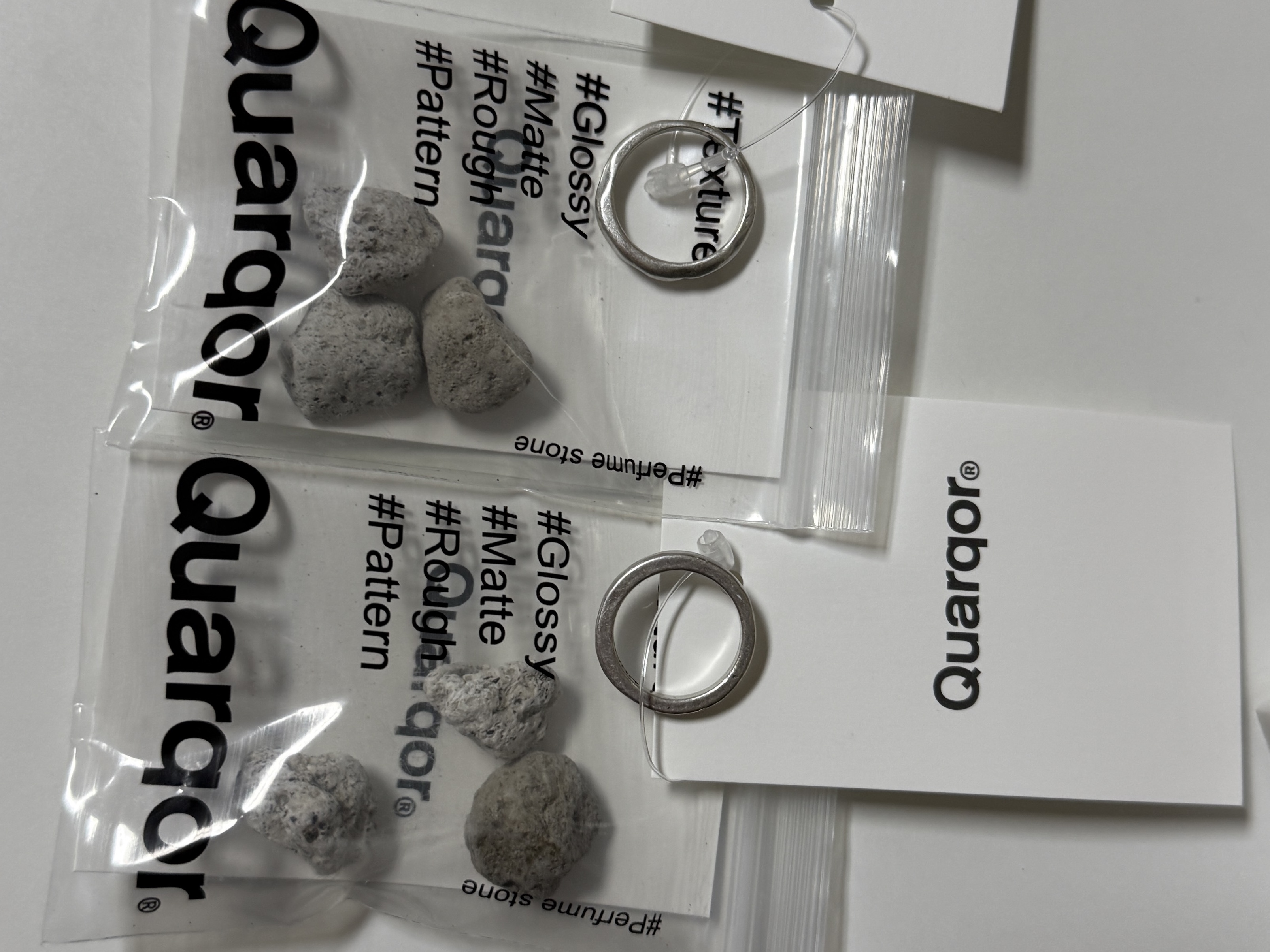 Quarqor #3105 Ring, Quarqor #3106 Ring 착용 스타일 - 2