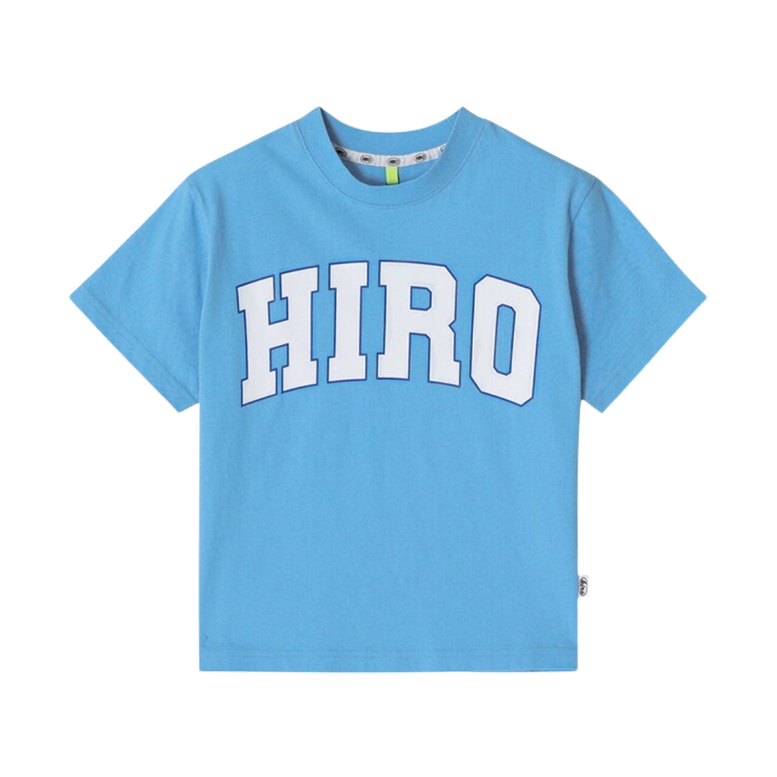 (키즈) 히로 25SS 캠퍼스 티셔츠 블루((Kids) Hiro 25SS Campus T-Shirt Blue)