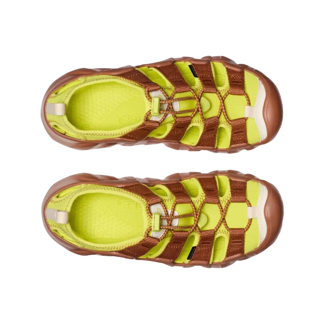 (W) 킨 x 하이킹 패트롤 하이퍼포트 H2 샌들 설퍼 스프링 진저브레드((W) Keen x Hiking Patrol Hyperport H2 Sandal Sulphur Spring Gingerbread) - 2