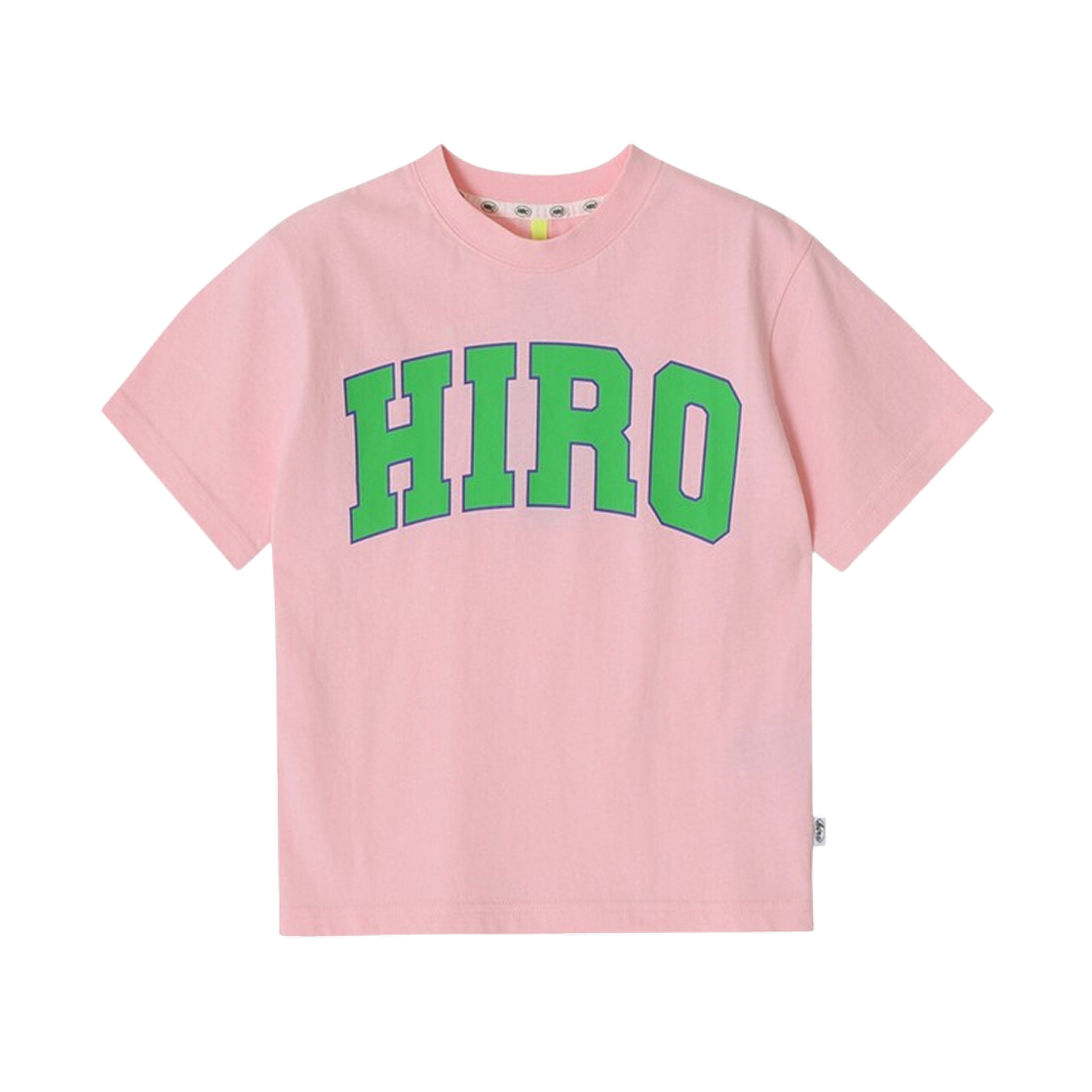 (키즈) 히로 25SS 캠퍼스 티셔츠 핑크((Kids) Hiro 25SS Campus T-Shirt Pink)
