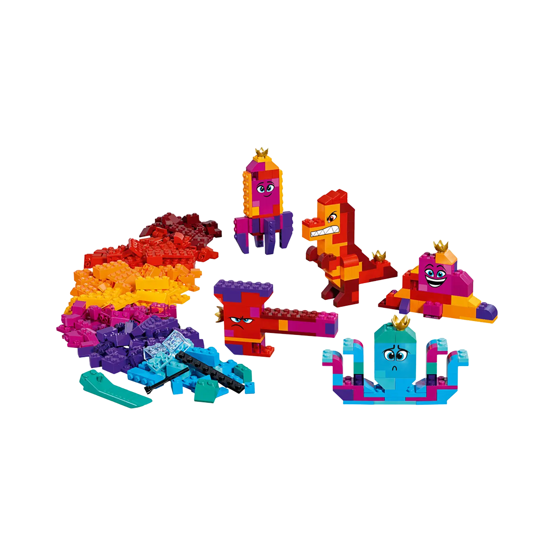 70825 Lego Movie 2 Queen Watevra’s Build Whatever Box!
