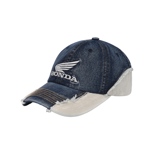 HEX2CA301SDN Honda Vintage Cutoff Cap Dark Navy