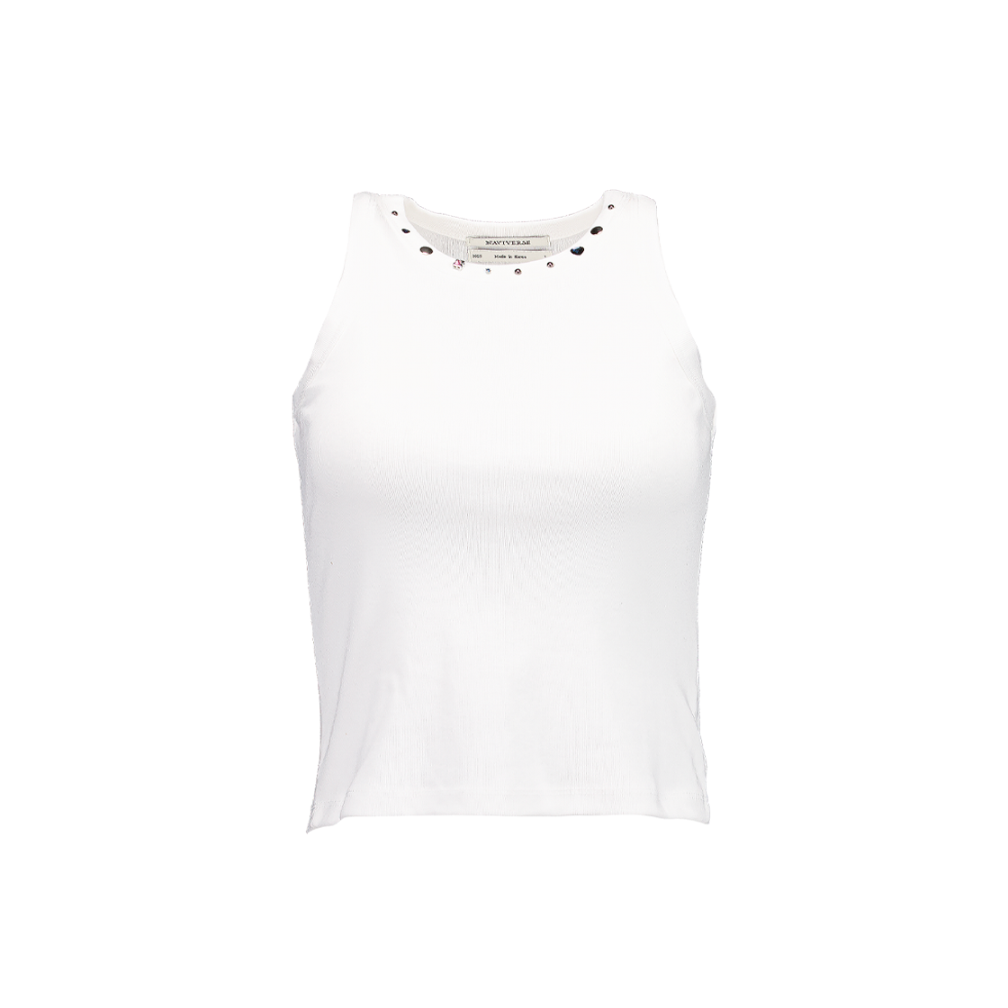 P0000CBH NAVIVERSE Necklace Top_White