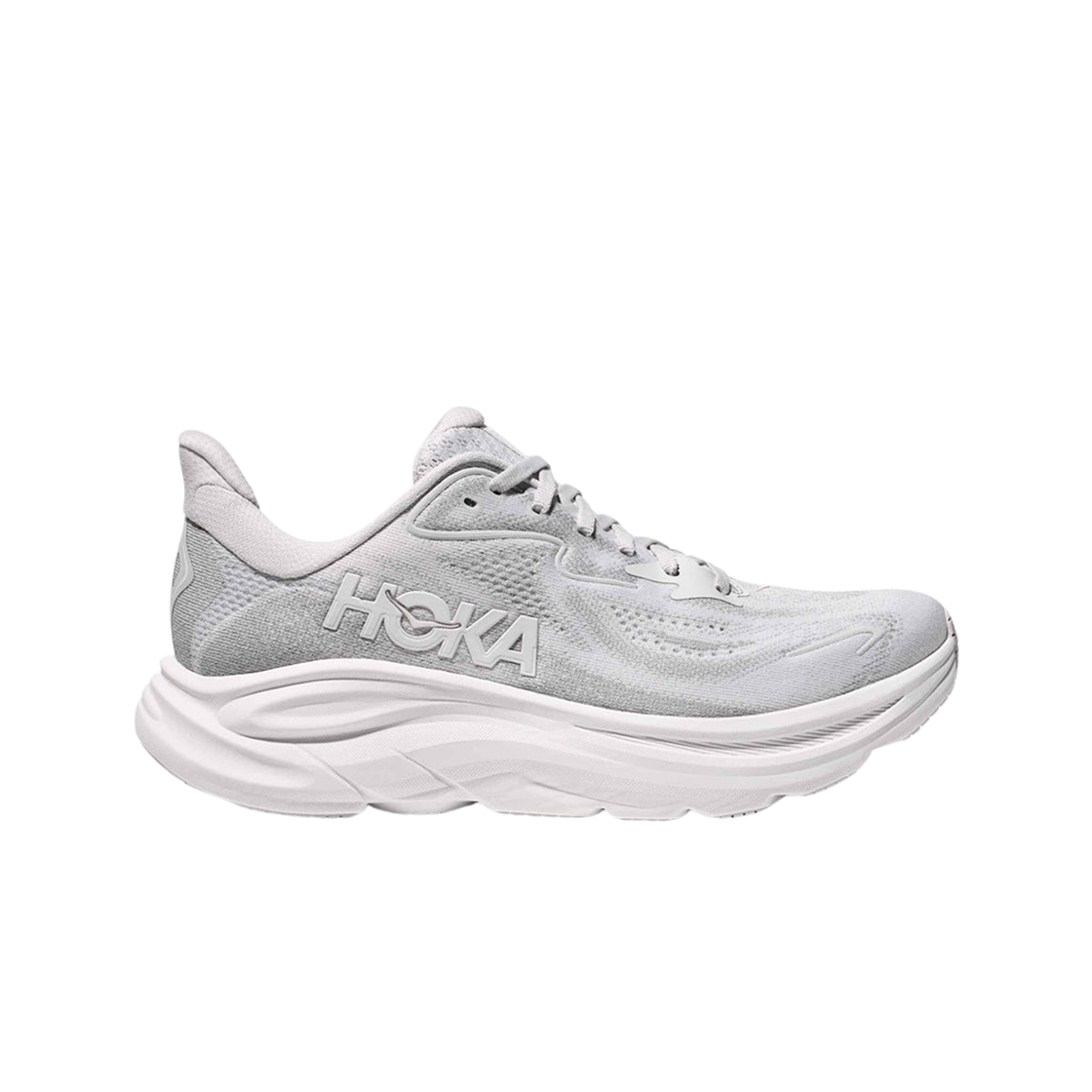 1162050-CRDS (W) Hoka Clifton 10 Cosmic Grey Stardust - Wide