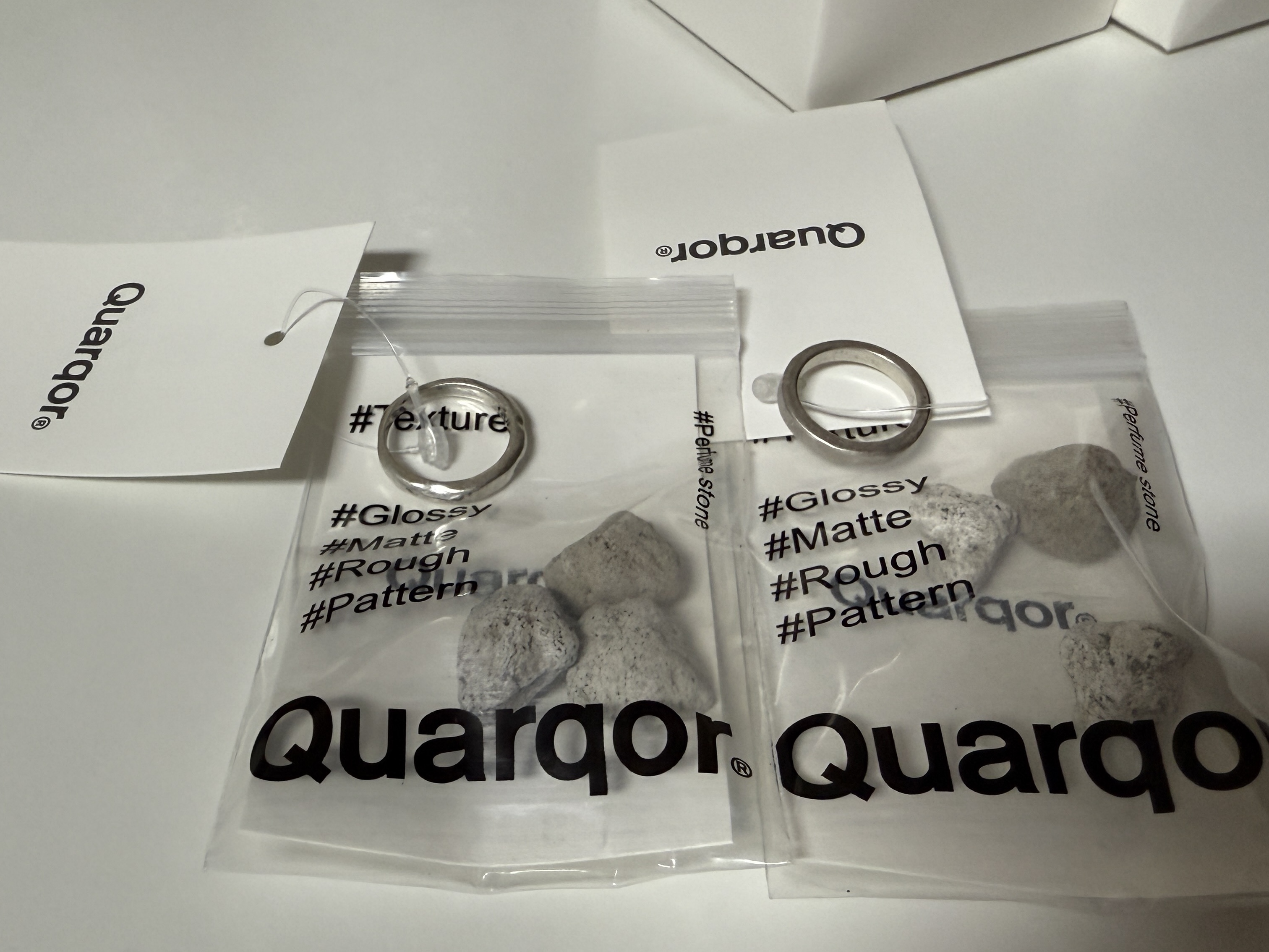 Quarqor #3105 Ring, Quarqor #3106 Ring 착용 스타일 - 1