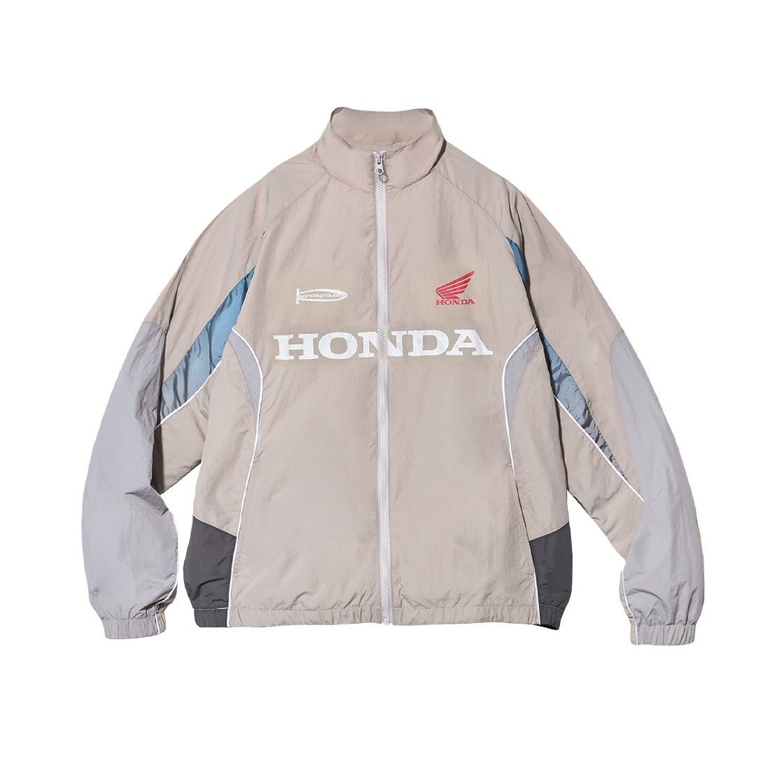 HEF1JK301SBE Honda Track Zip Up Jacket Beige - 대표 이미지 #1
