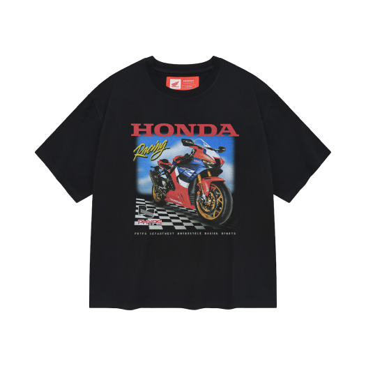 HEM1SS305ABK / HFM1SS305SBK Honda Racing Fire Blade T-Shirt Black