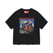 Honda Racing Fire Blade T-Shirt Black