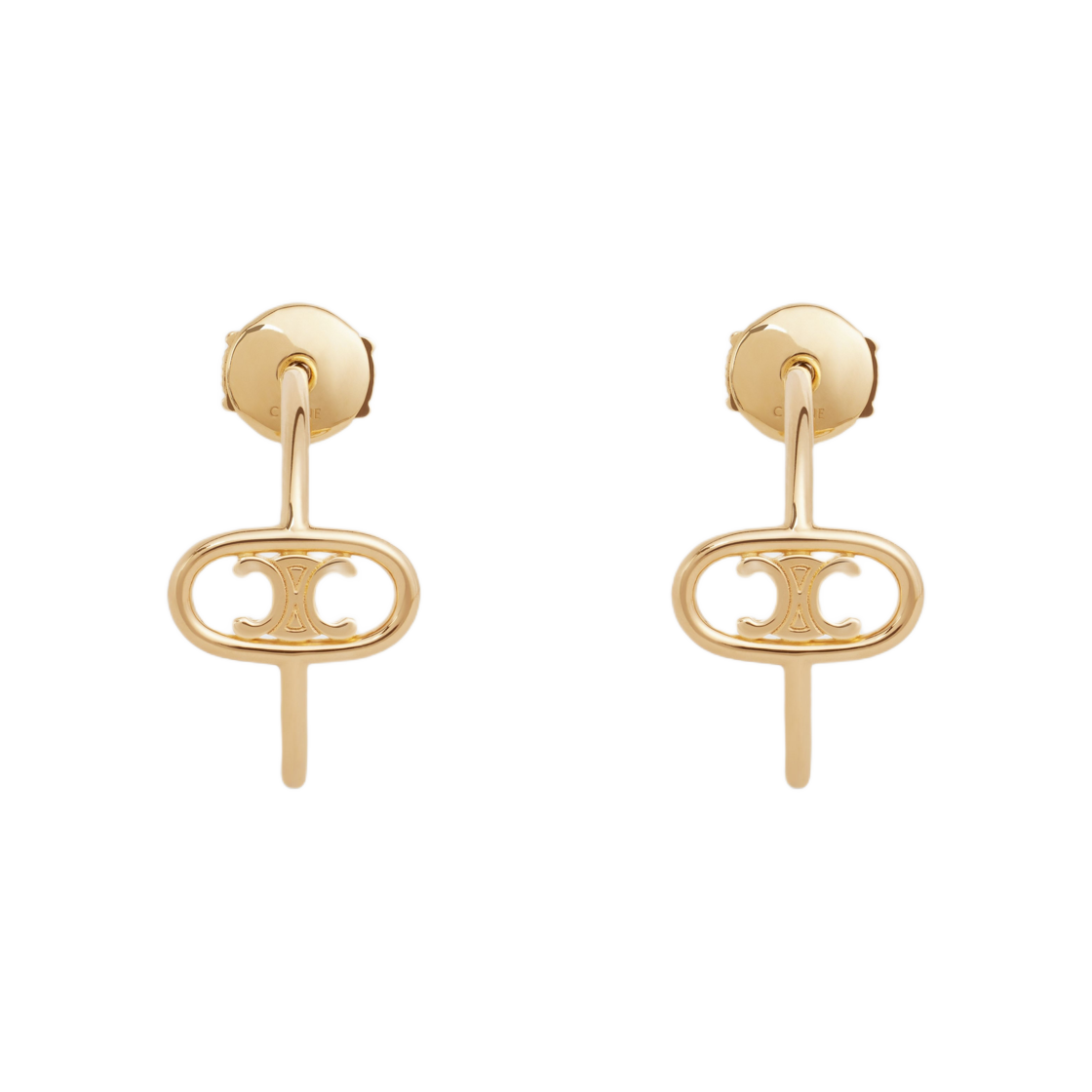 셀린느 마이옹 트리옹프 훕스 옐로우 골드 옐로우 골드(Celine Maillon Triomphe Hoops in Yellow Gold Yellow Gold) - 1