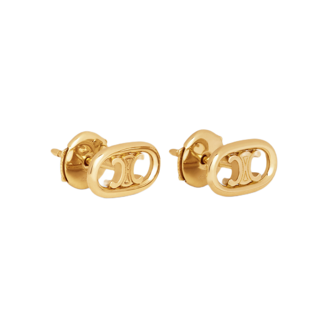 셀린느 마이옹 트리옹프 스터드 옐로우 골드 옐로우 골드(Celine Maillon Triomphe Studs in Yellow Gold Yellow Gold) - 2