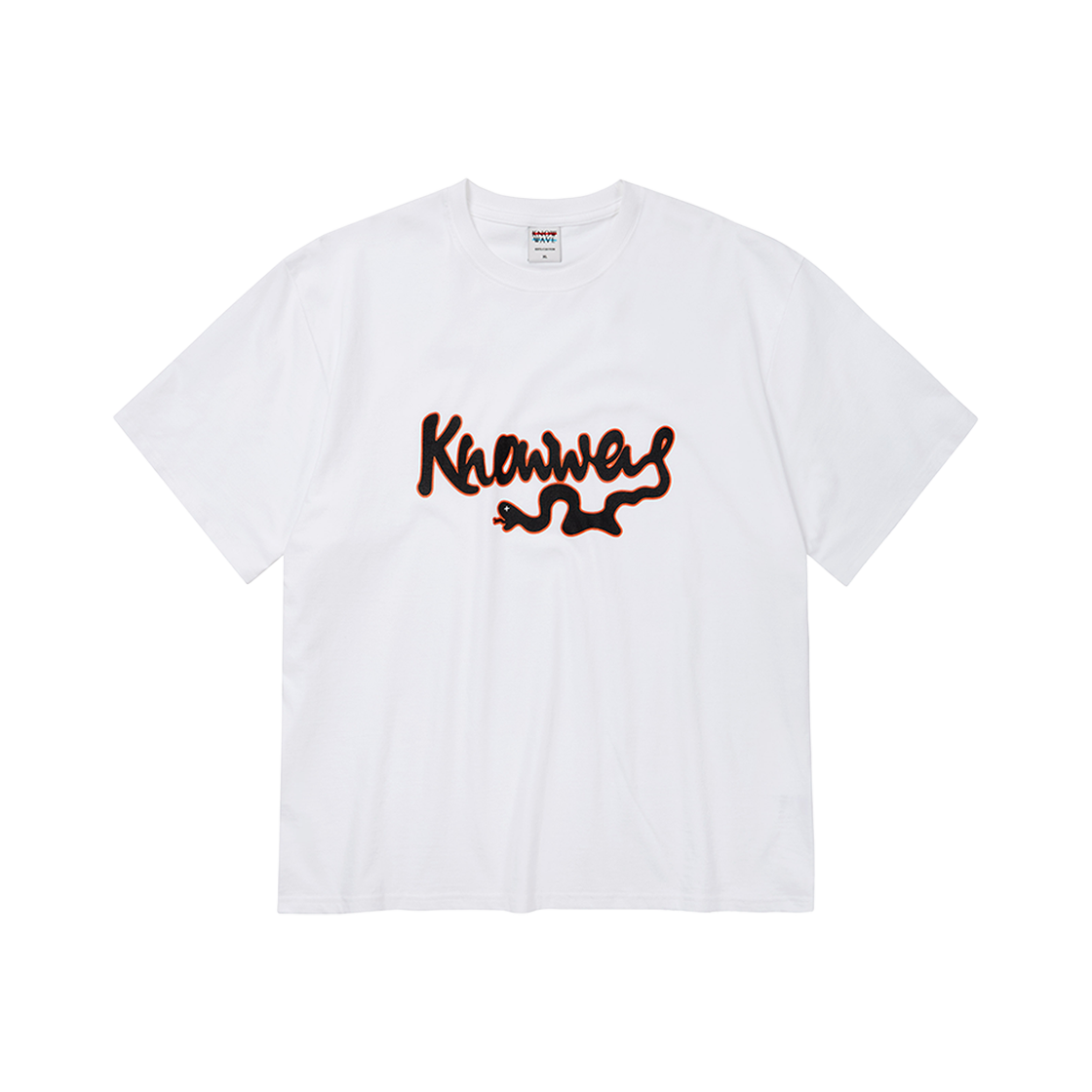 KNT25005WHT Knowwave Snake Tee White